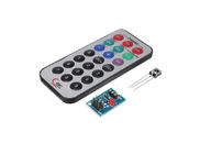 HX1838 Receiver Code Infrared Remote Control Module IR Controller Kit White Color
